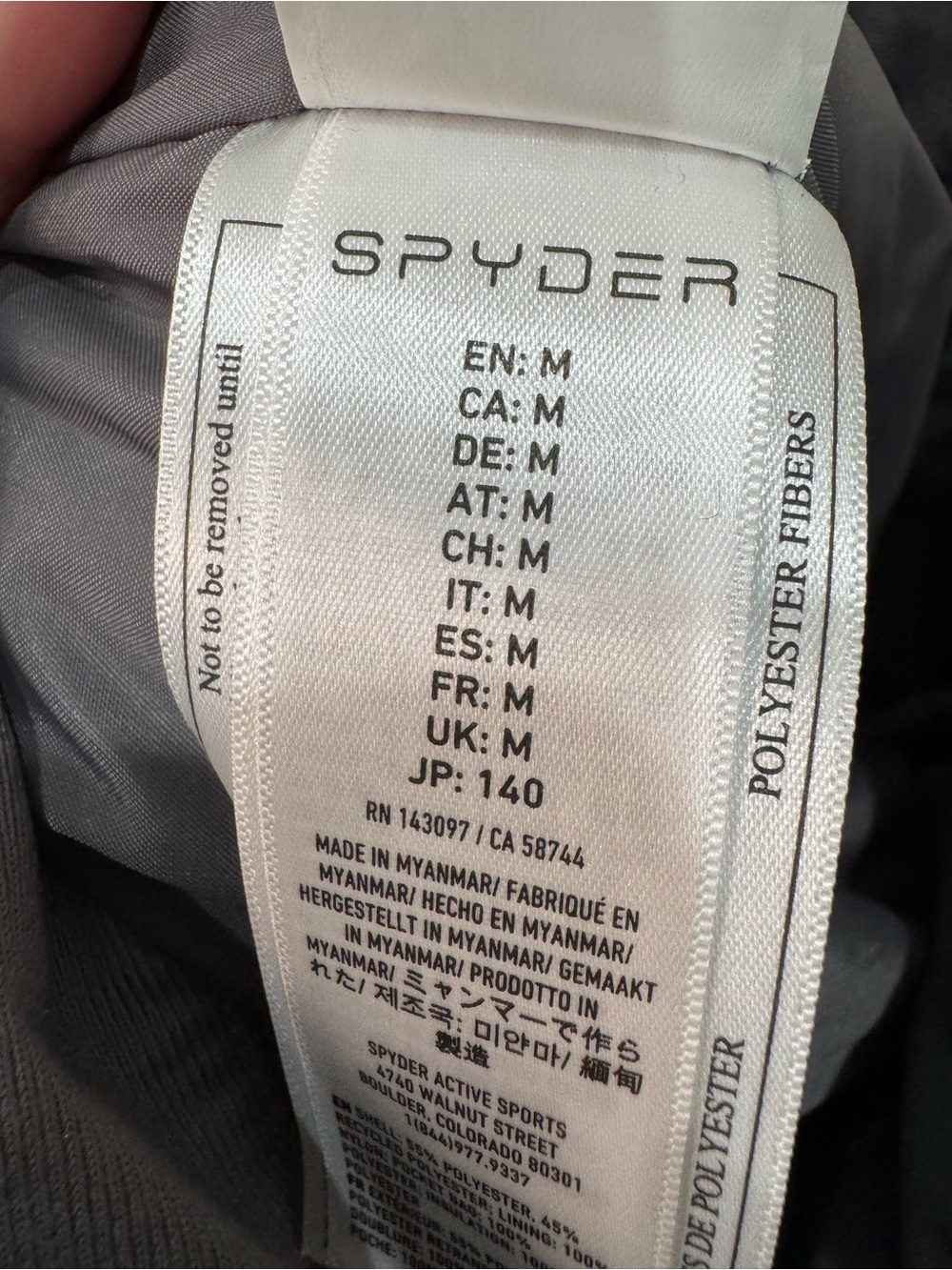 Spyder Girls M Castle Pant Splash Blue Insulated Ski Snowboard Snow Pants 140 - Picture 2 of 10